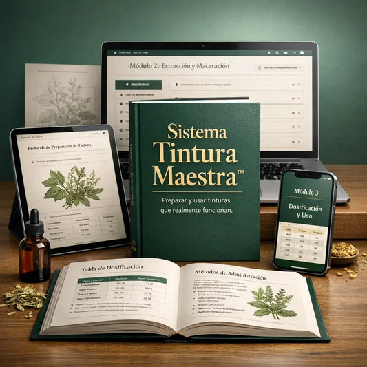 🌿 Sistema Tintura Maestra + 6 Bonos Exclusivos 🎁